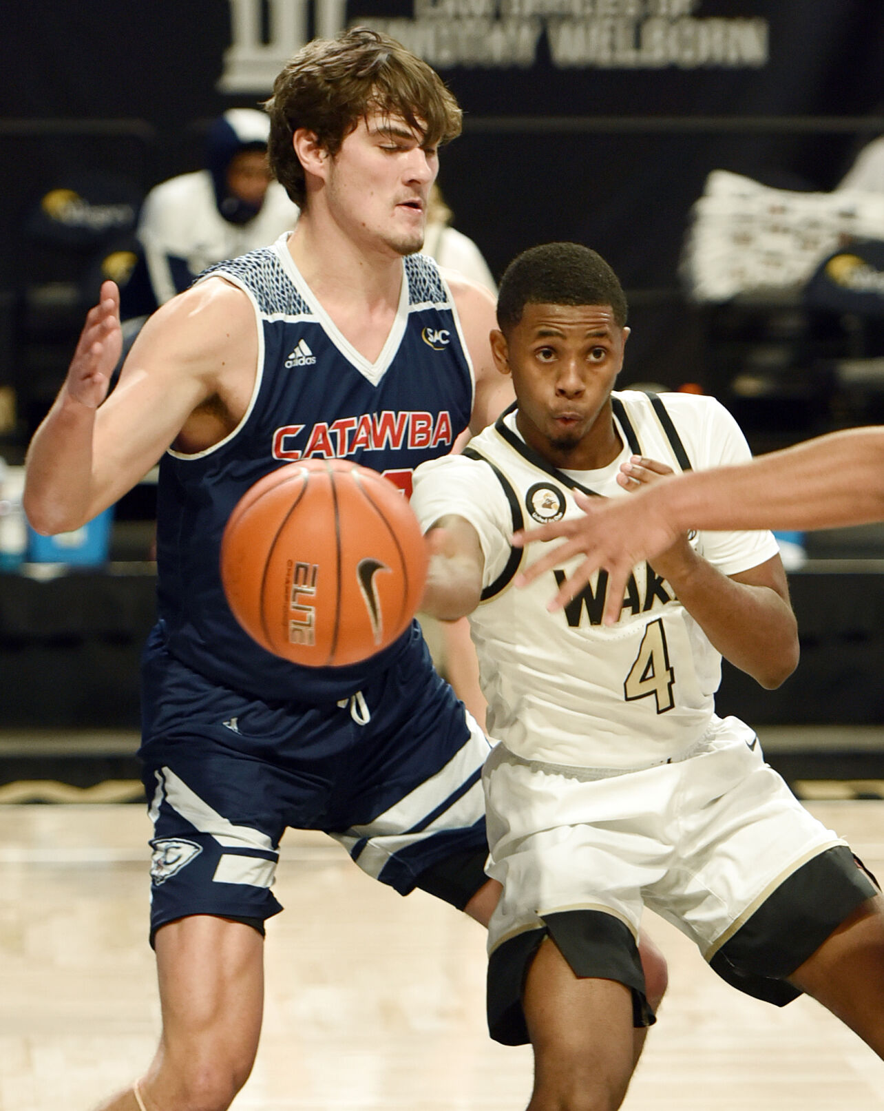 Catawba Wake Forest basketball